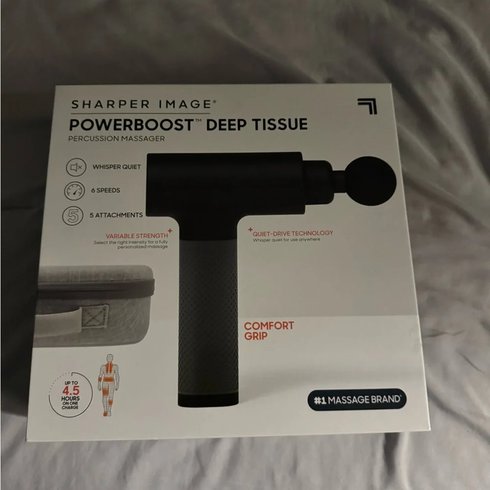 Sharper Image Black Percussion Massager - Picture 3 of 3